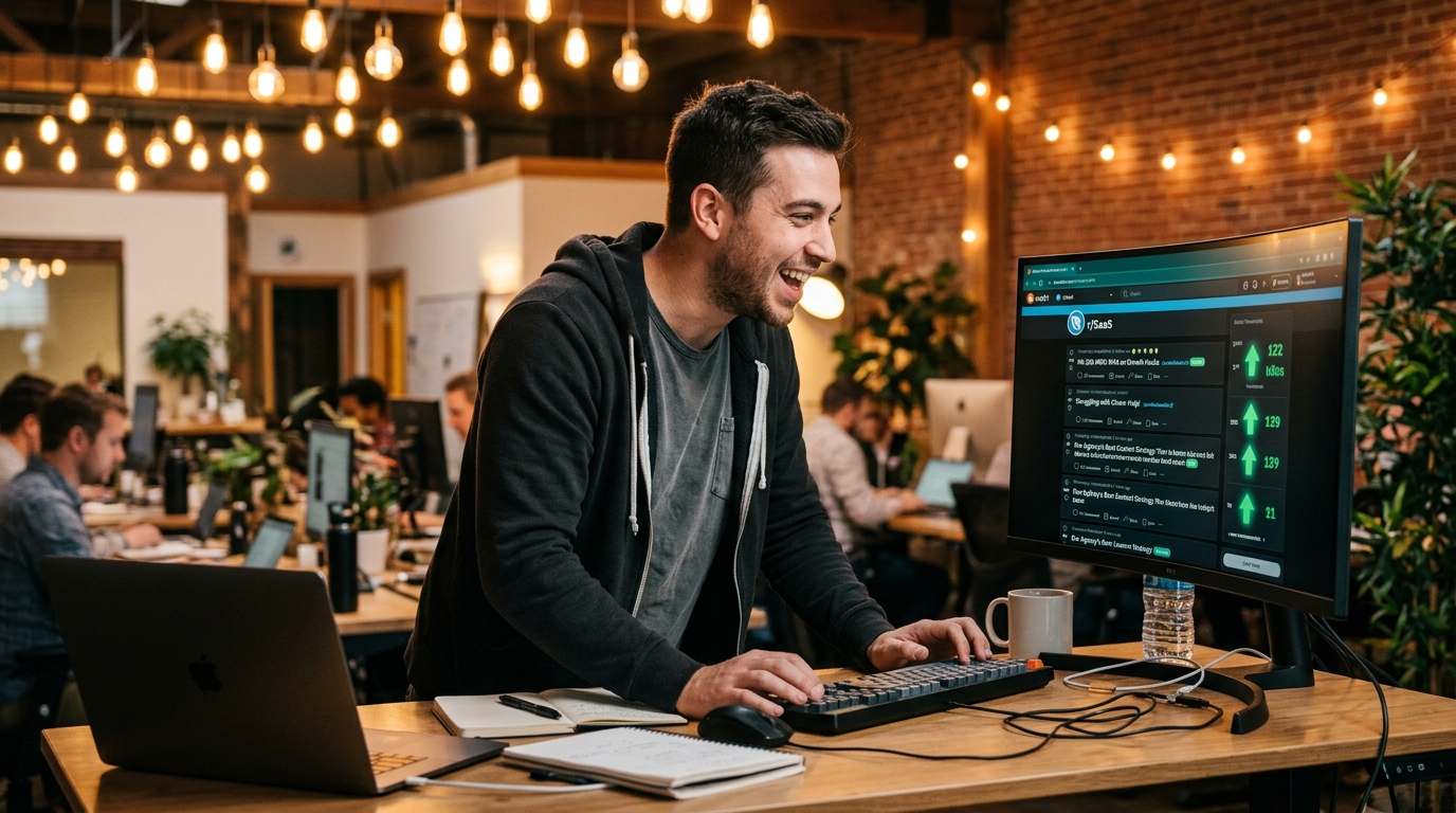 automate reddit lead generation b2b